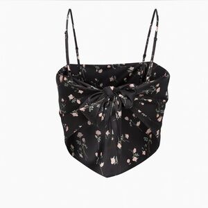 Aritzia Sunday Best Floral Tie-Back Cami – 2XS